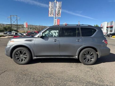 Used 2017 Nissan Armada Platinum w/ Interior Lighting Package AWD/4WD image 6
