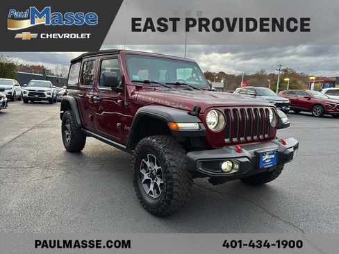 Used 2022 Jeep Wrangler Unlimited Rubicon w/ LED Lighting Group image 3