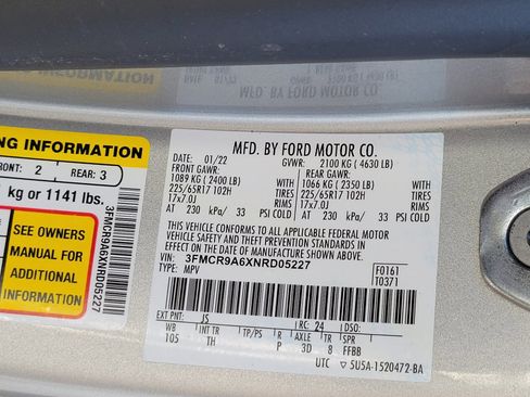 Used 2022 Ford Bronco Sport Base image 17