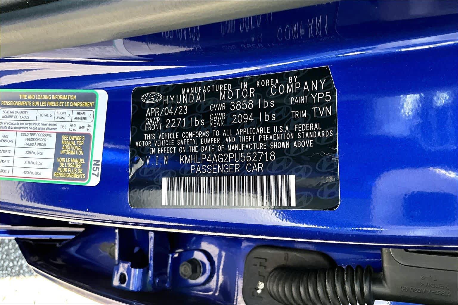 Used 2023 Hyundai Elantra Limited FWD image 34