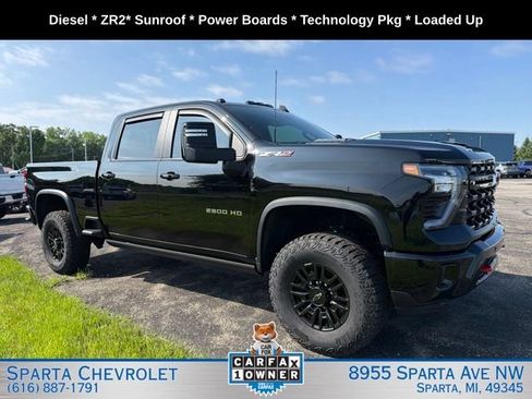 Used 2025 Chevrolet Silverado 2500 ZR2 w/ Technology Package AWD/4WD image 1