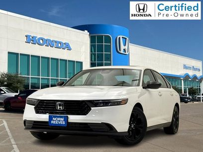 Certified 2025 Honda Accord SE