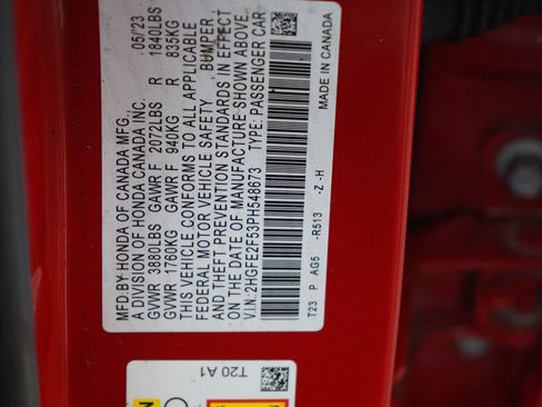 Used 2023 Honda Civic Sport image 26