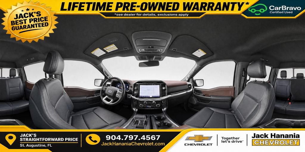 Used 2023 Ford F150 Lariat w/ Equipment Group 502A High AWD/4WD image 11