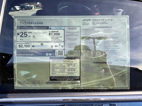 New 2025 MAZDA CX-5 AWD 2.5 S w/ Select Package image 13