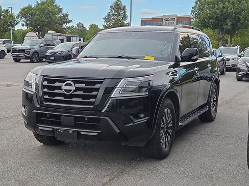 Used 2021 Nissan Armada SL w/ Midnight Edition Package RWD image 2