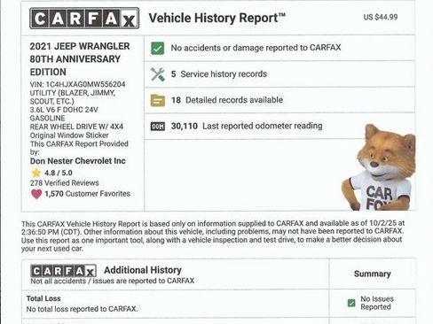 Used 2021 Jeep Wrangler Sport S image 5