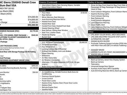 Used 2024 GMC Sierra 2500 Denali w/ Denali Reserve Package AWD/4WD image 5