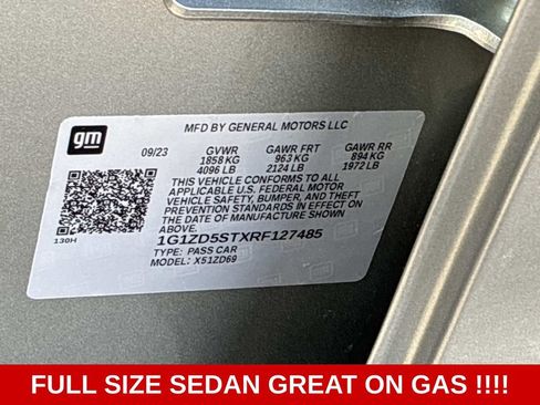 Used 2024 Chevrolet Malibu LT FWD image 21