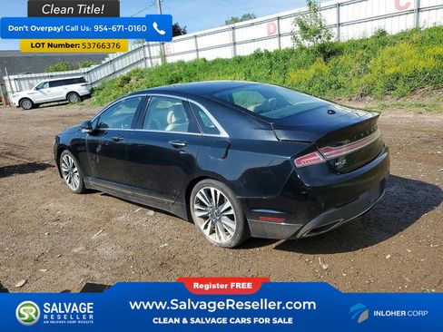 Used 2017 Lincoln MKZ Reserve w/ Climate Package FWD image 3