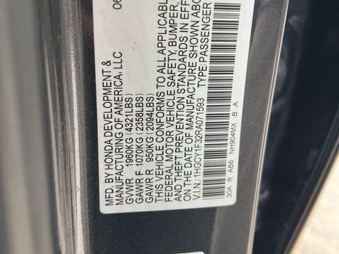 Certified 2024 Honda Accord EX image 18