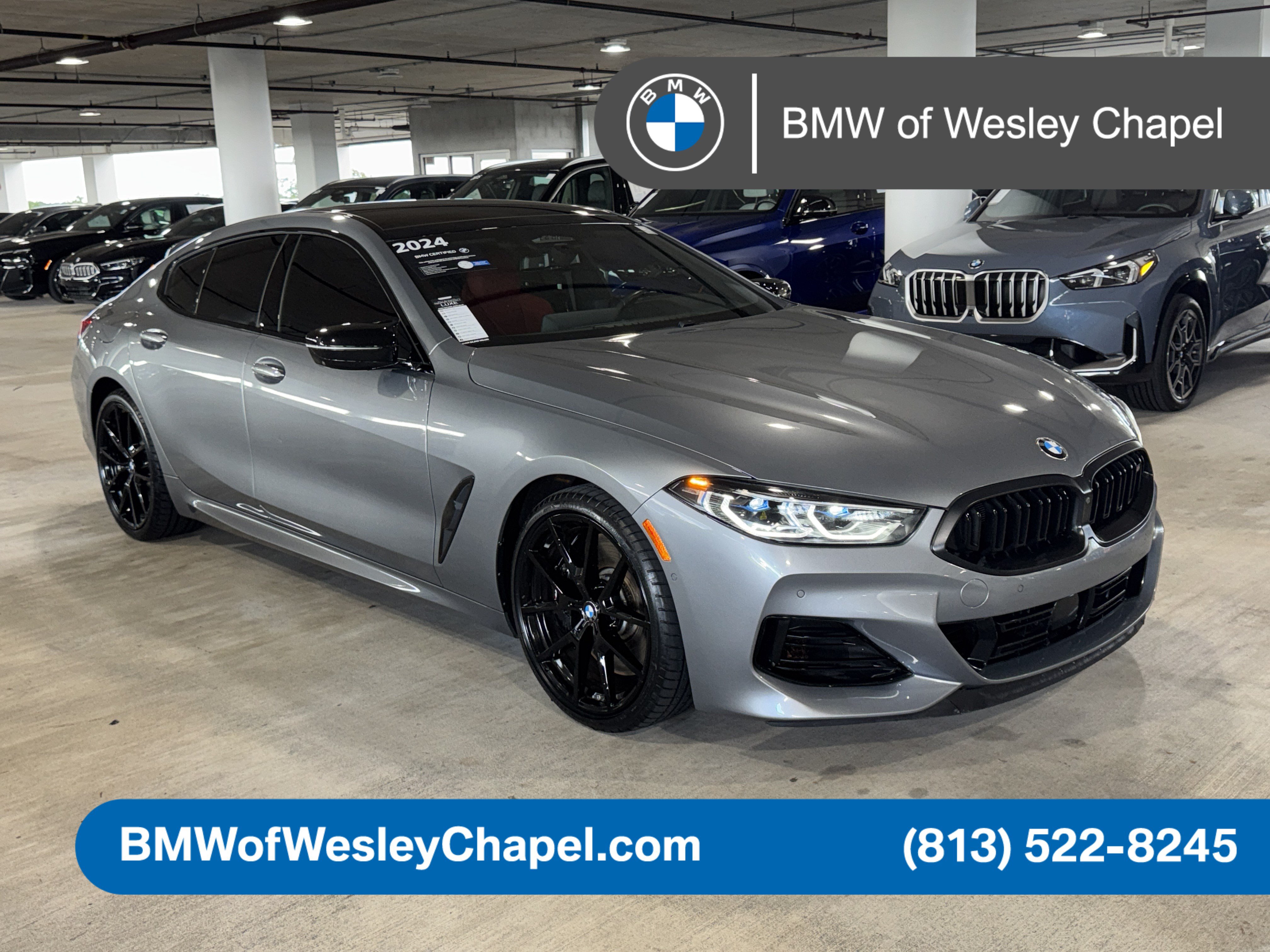 Certified 2024 BMW M850i Gran Coupe xDrive AWD/4WD image 1