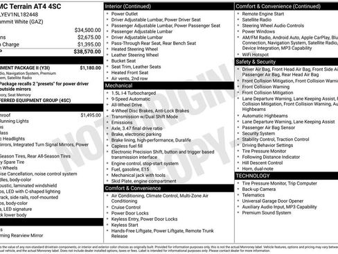 Used 2022 GMC Terrain AT4 w/ Infotainment Package II image 26