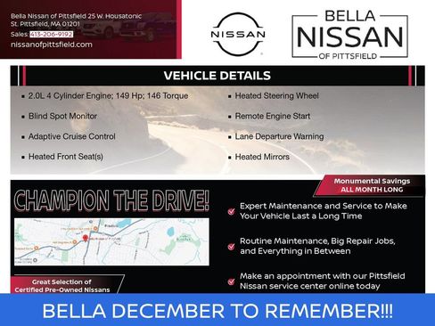 Certified 2024 Nissan Sentra SV w/ All-Weather Package image 2