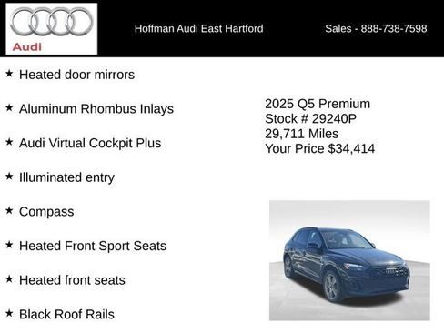 Used 2025 Audi Q5 2.0T Premium image 24
