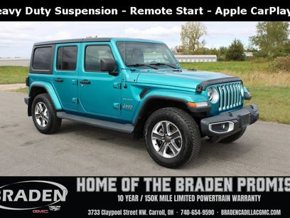 Used 2020 Jeep Wrangler Unlimited Sahara w/ LED Lighting Group