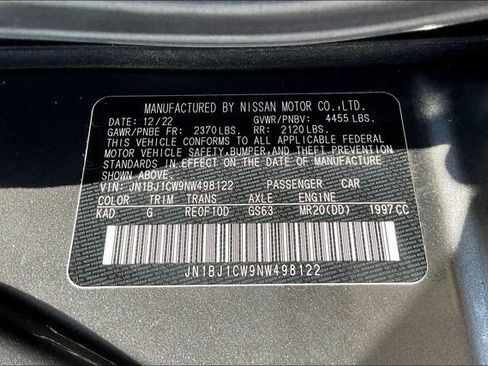 Used 2022 Nissan Rogue Sport SL w/ Premium Package AWD/4WD image 20