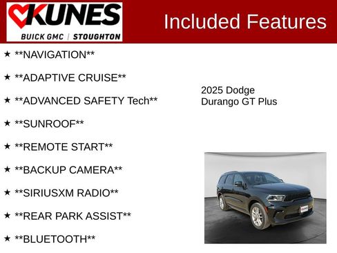 Used 2025 Dodge Durango GT AWD/4WD image 2