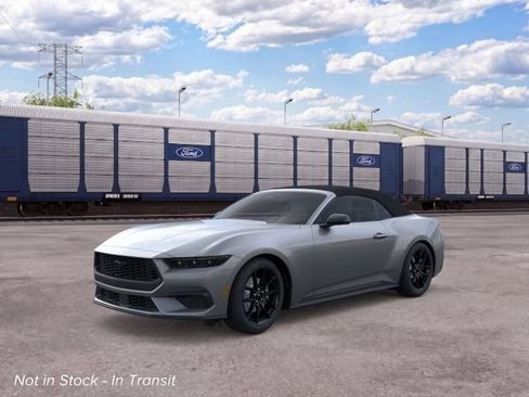 New 2026 Ford Mustang Convertible w/ Mustang Nite Pony Package RWD image 1