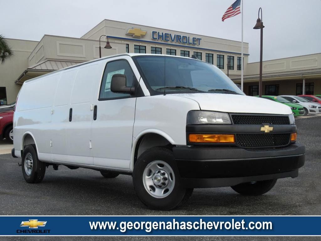 New 2025 Chevrolet Express 3500 Extended w/ Driver Convenience Package RWD image 1