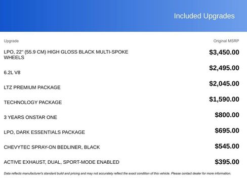 New 2026 Chevrolet Silverado 1500 LTZ w/ LTZ Premium Package image 22