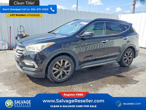 Used 2017 Hyundai Santa Fe Sport w/ 2.0T Ultimate Tech Package 05 image 1