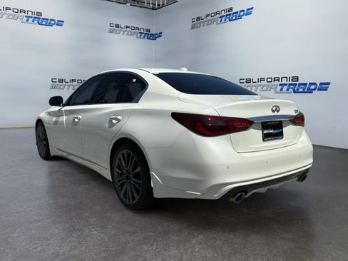 Used 2020 INFINITI Q50 Red Sport 400 w/ Cargo Package RWD image 7
