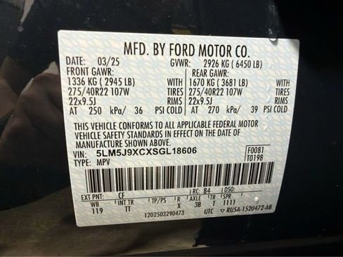 Used 2025 Lincoln Aviator Black Label image 31