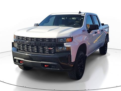 Used 2021 Chevrolet Silverado 1500 Custom Trail Boss w/ LPO, Dark Essentials Package image 2