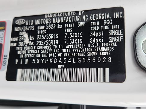 Used 2020 Kia Sorento SX image 26