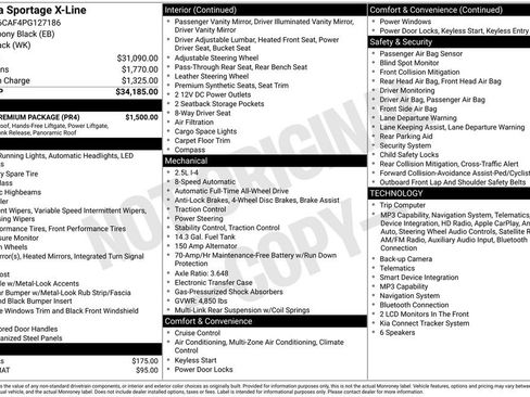 Used 2023 Kia Sportage X-Line w/ X-Line Premium Package AWD/4WD image 9