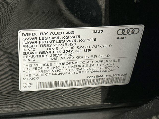 Used 2020 Audi Q5 2.0T Titanium Premium Plus AWD/4WD image 27