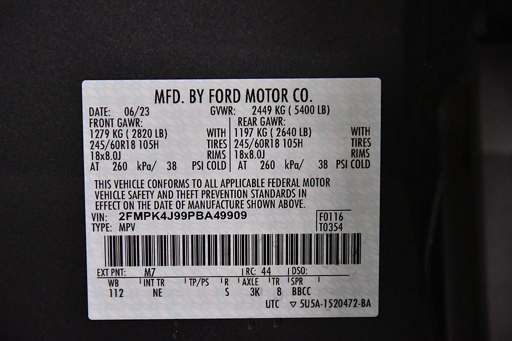 Used 2023 Ford Edge SEL w/ Sport Appearance Package AWD/4WD image 14