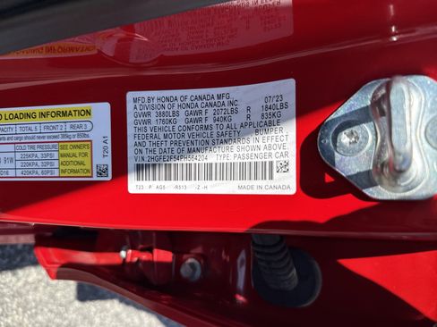 Certified 2023 Honda Civic Sport image 36