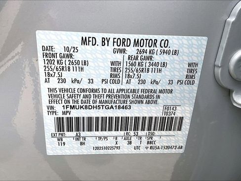 New 2026 Ford Explorer Active image 11