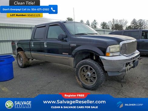 Used 2003 Ford F250 4x4 Crew Cab Super Duty image 5
