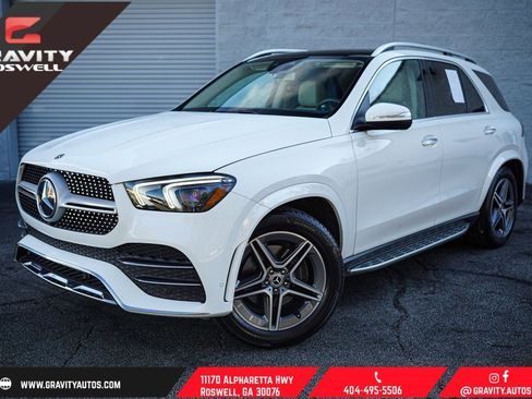 Used 2020 Mercedes-Benz GLE 350 w/ AMG Line Exterior image 1