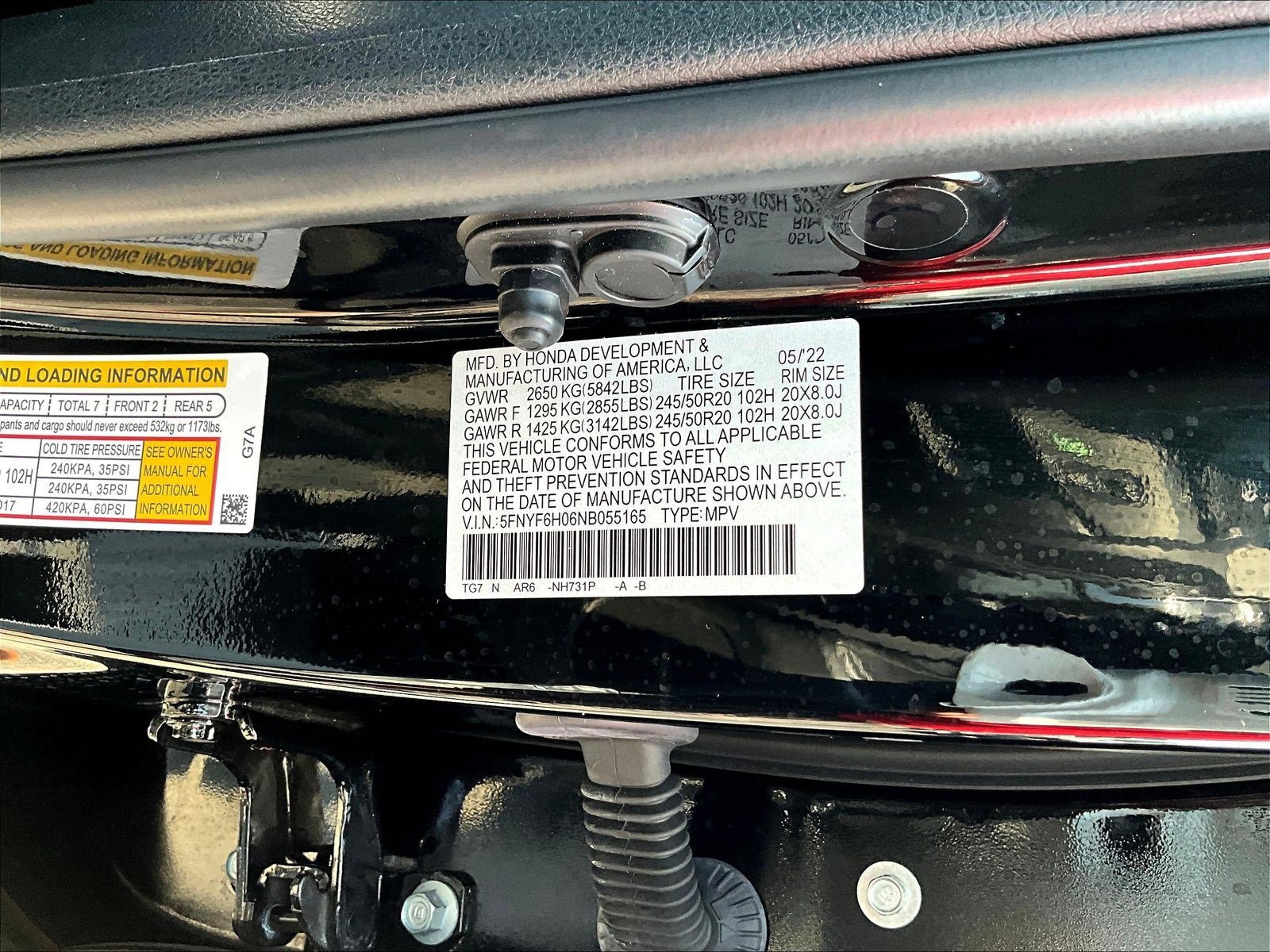 Used 2022 Honda Pilot Elite image 19