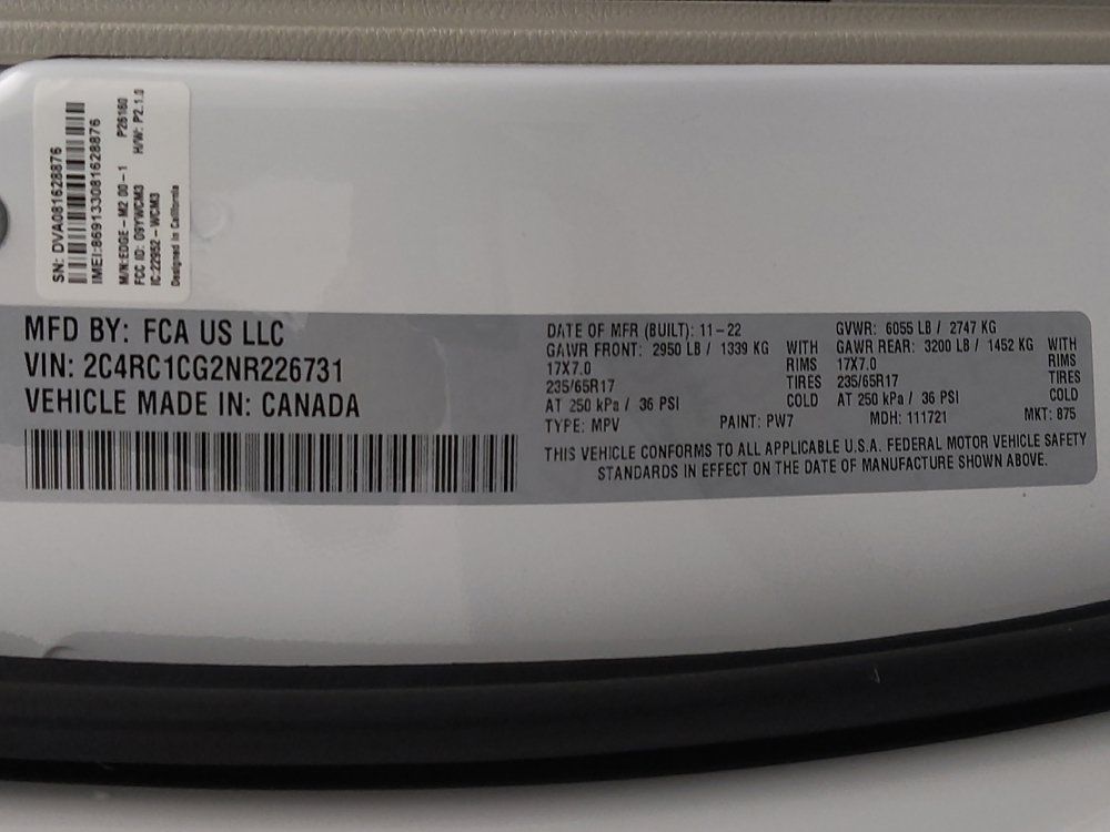 Used 2022 Chrysler Voyager LX FWD image 33