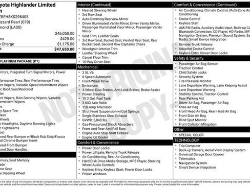 Used 2019 Toyota Highlander Limited Platinum image 10