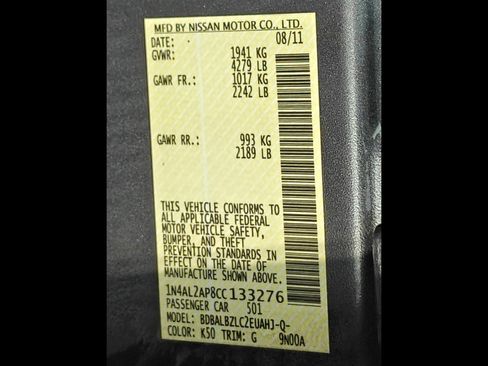 Used 2012 Nissan Altima 2.5 S w/ Convenience Pkg FWD image 35