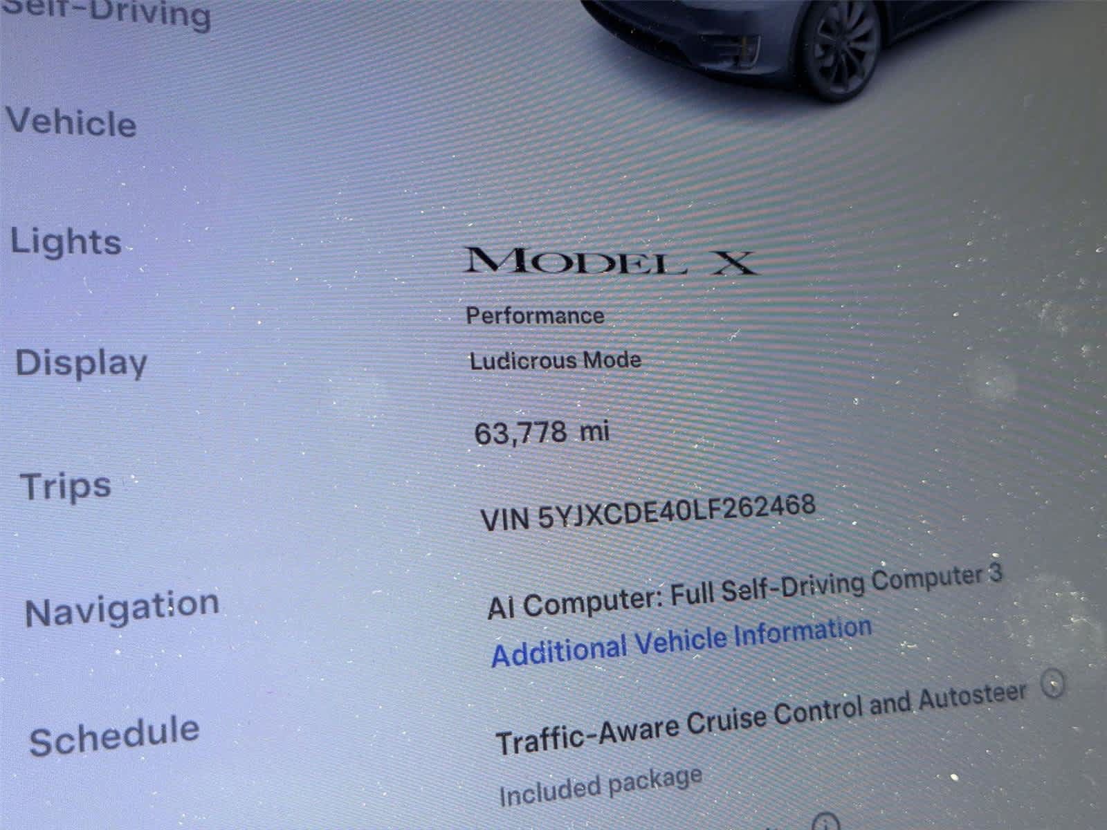 Used 2020 Tesla Model X Performance AWD/4WD image 21