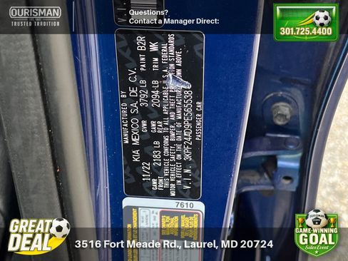 Used 2023 Kia Forte LXS FWD image 28