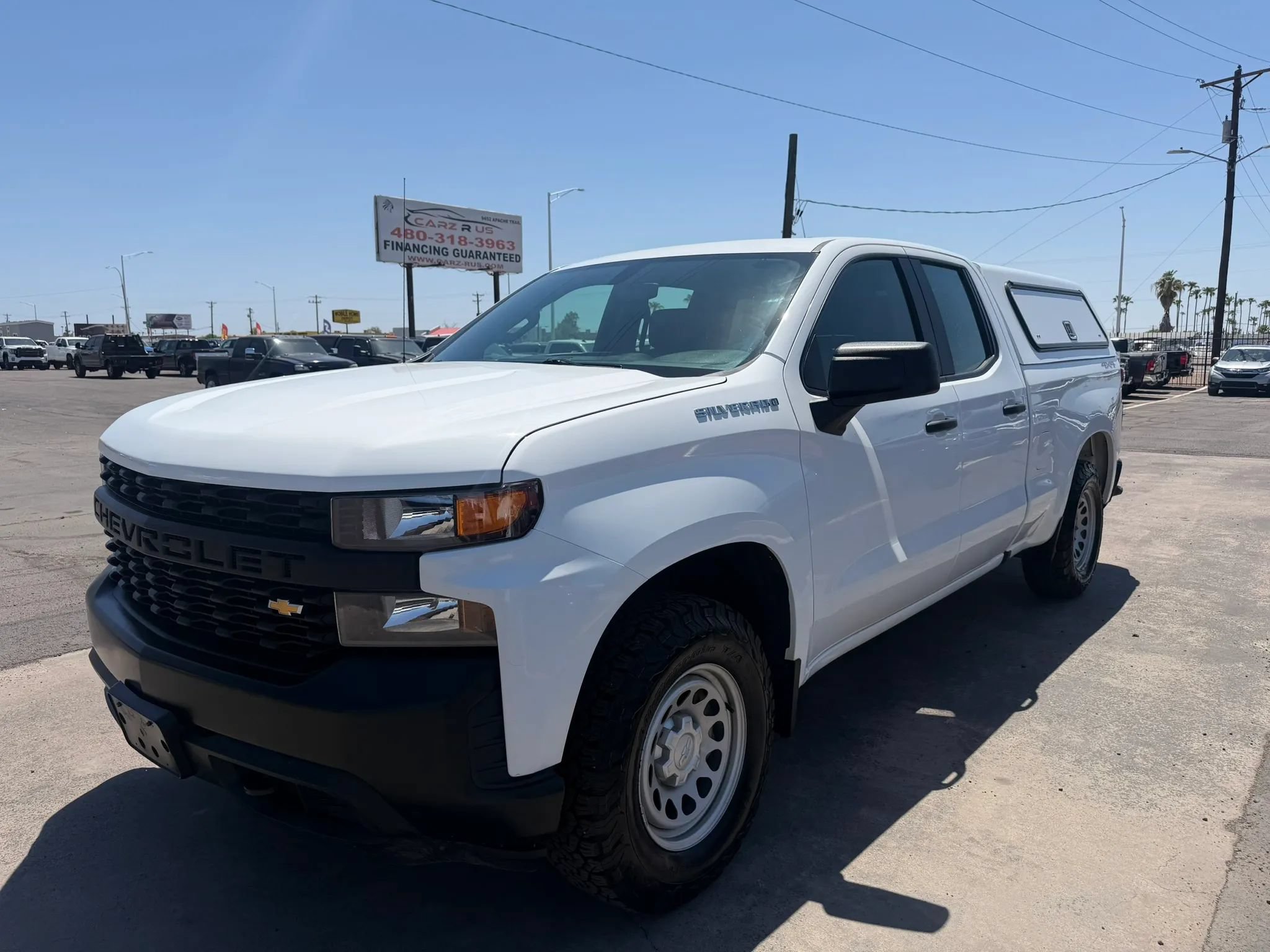 Used 2020 Chevrolet Silverado 1500 W/T w/ Trailering Package AWD/4WD image 3