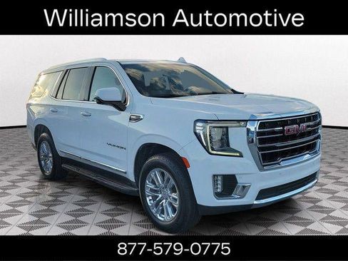 Used 2022 GMC Yukon SLT w/ SLT Luxury Package RWD image 1