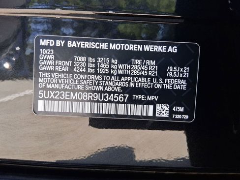 Certified 2024 BMW X7 xDrive40i w/ Premium Package image 20