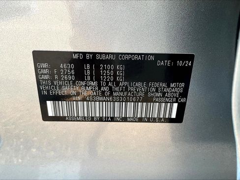 Used 2025 Subaru Legacy Limited image 33