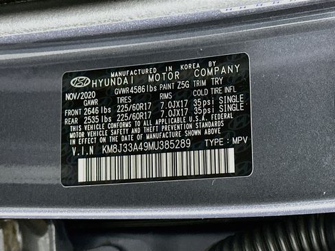 Used 2021 Hyundai Tucson Value FWD image 12