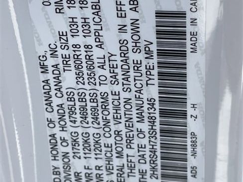 Certified 2025 Honda CR-V EX-L image 31