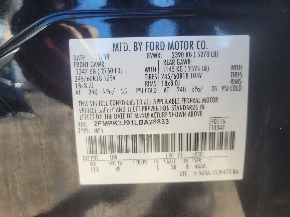 Used 2020 Ford Edge SEL FWD image 33